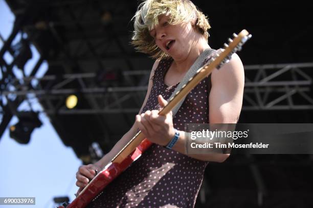 Cole Becker of SWMRS performs during BottleRock Napa Valley on May 28, 2017 in Napa, California.