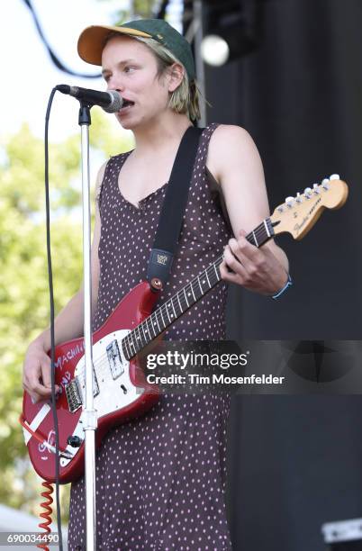 Cole Becker of SWMRS performs during BottleRock Napa Valley on May 28, 2017 in Napa, California.