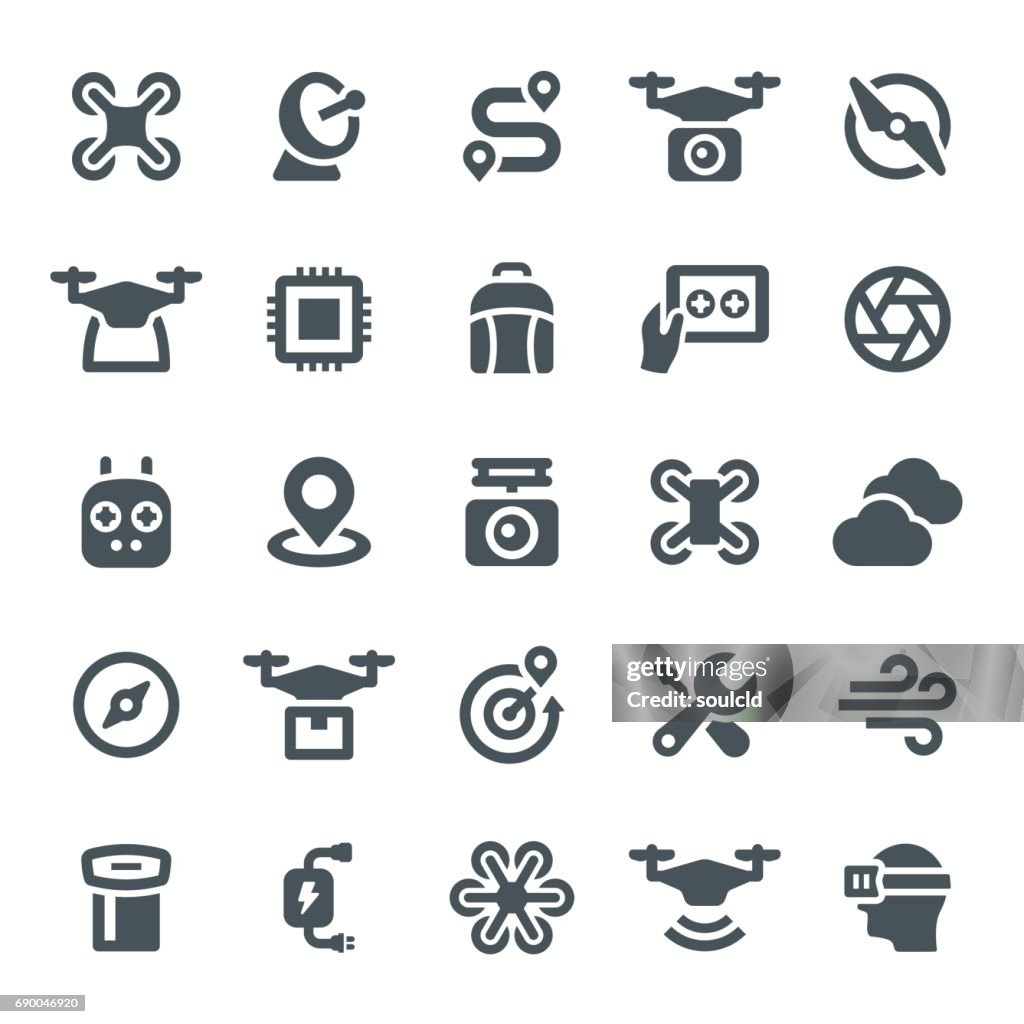 Drone Icons