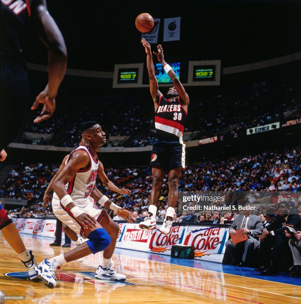 Portland Trail Blazers v New Jersey Nets
