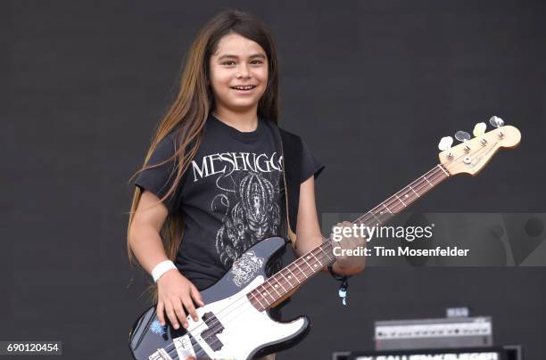 Tye Trujillo of The Helmets performs during BottleRock Napa Valley on May 28, 2017 in Napa, California.