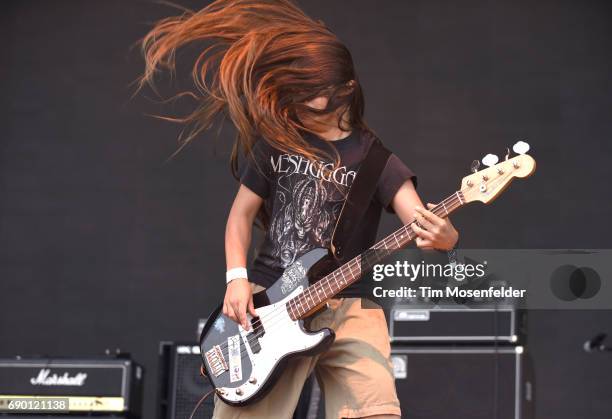 Tye Trujillo of The Helmets performs during BottleRock Napa Valley on May 28, 2017 in Napa, California.