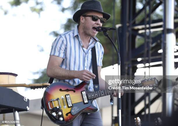 Anthony Catalano of Little Hurricane performs during BottleRock Napa Valley on May 28, 2017 in Napa, California.