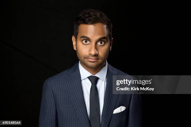 Actor, comedian, and director Aziz Ansari is photographed for Los Angeles Times on April 26, 2017 in Los Angeles, California. PUBLISHED IMAGE. CREDIT...