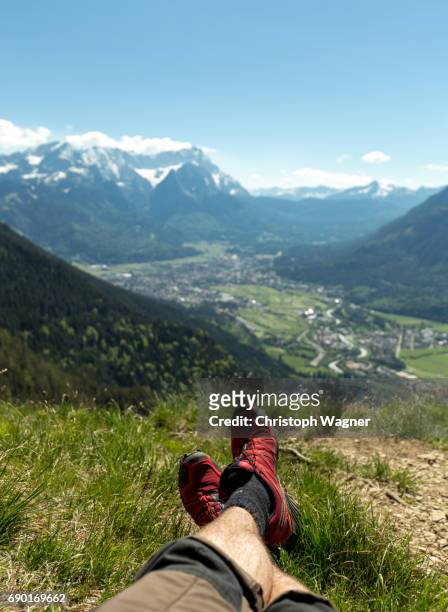 bavaria alps - wanderpause - sorglos stock pictures, royalty-free photos & images