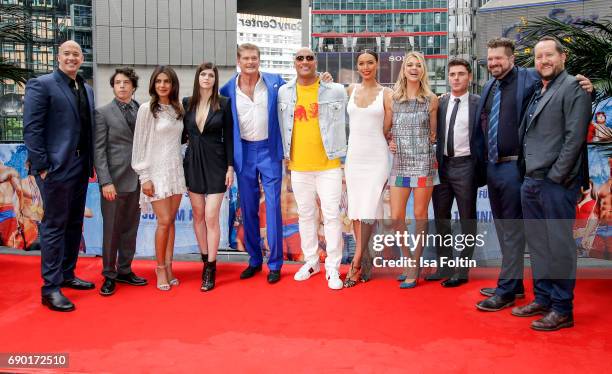 Producer Hiram Garcia, Actor Jon bass, Indian actress and singer Priyanka Chopra, US actress Alexandra Daddario, US actor David Hasselhoff, US...