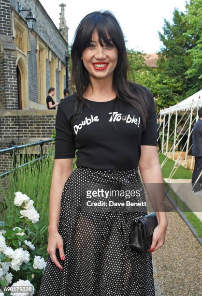 Daisy Lowe attends the ALEXACHUNG London Launch & Summer 17 Collection Reveal at the Danish Church of Saint Katharine on May 30, 2017 in London,...