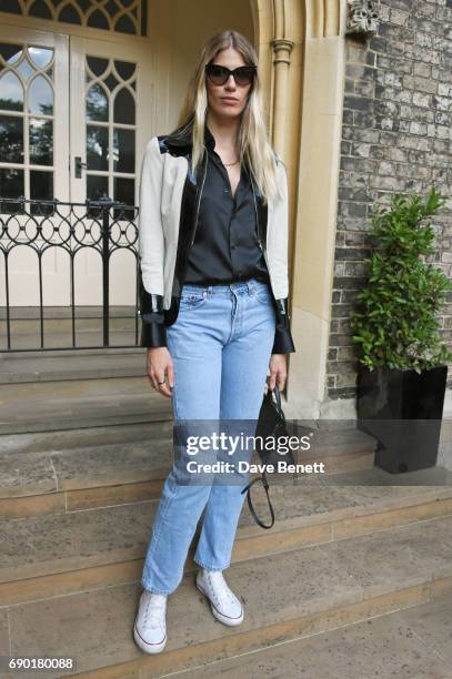 Veronika Heilbrunner attends the ALEXACHUNG London Launch & Summer 17 Collection Reveal at the Danish Church of Saint Katharine on May 30, 2017 in...