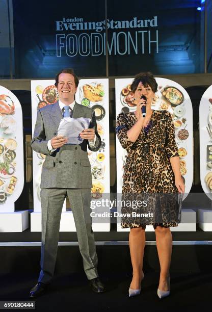 Tom Parker-Bowles and Grace Dent attend the launch of the London Evening Standard's inaugural Food Month hosted by Grace Dent and Tom Parker Bowles...