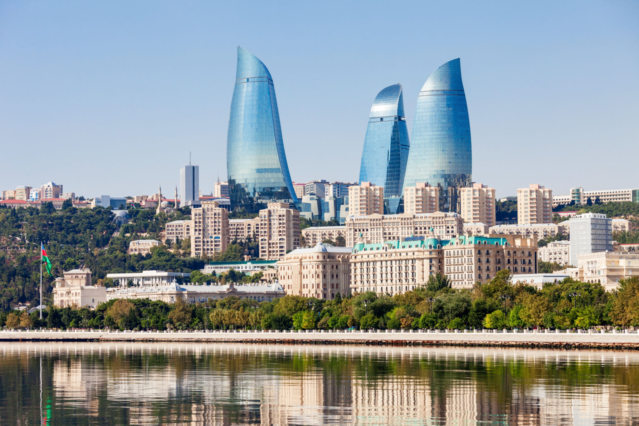 Flame Towers in Baku Flame Towers in Baku