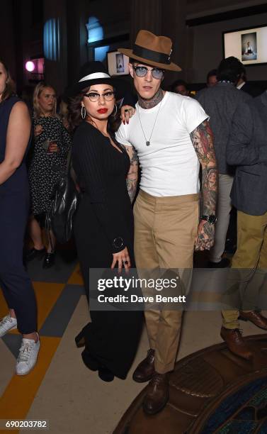 Jet Luna and Jimmy Q attend the launch of the London Evening Standard's inaugural Food Month hosted by Grace Dent and Tom Parker Bowles at The...