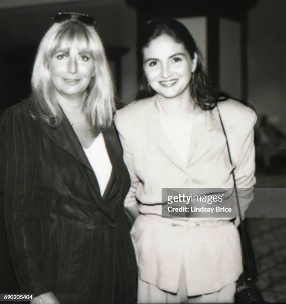 September 11: ACLU of Southern California Torch of Liberty Dinner 1995. Penny Marshall and her daughter Tracy Reiner together at ACLU Torch of...