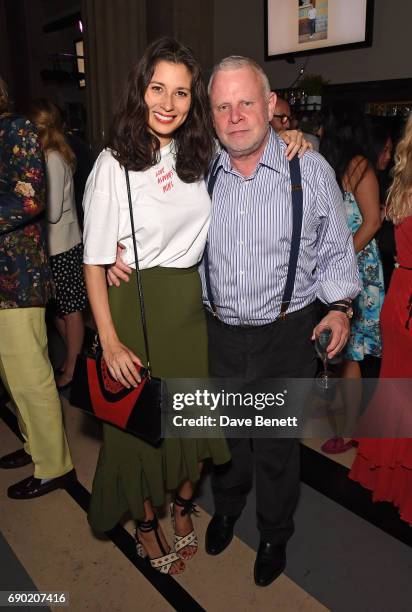 Jasmine Hemsley and Richard Vines attend the launch of the London Evening Standard's inaugural Food Month hosted by Grace Dent and Tom Parker Bowles...