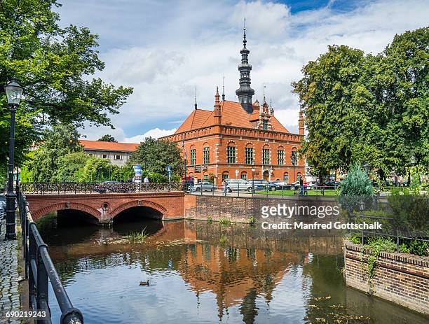 old town hall old town of gdansk - gdansk stock pictures, royalty-free photos & images