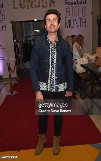 Nick Grimshaw attends the launch of the London Evening Standard's inaugural Food Month hosted by Grace Dent and Tom Parker Bowles at The Banking Hall...