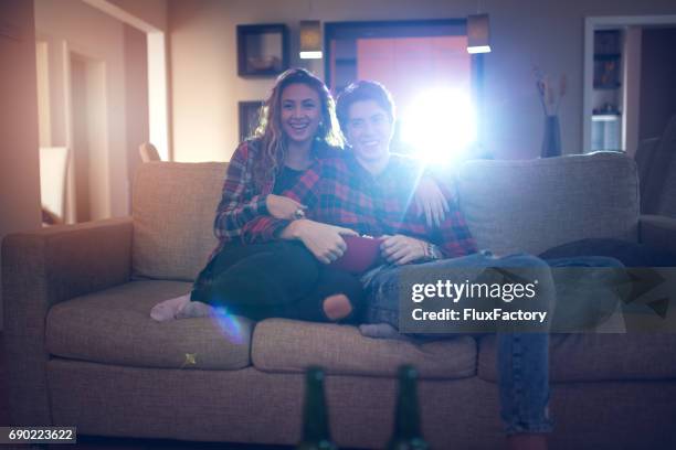 movie night at home - home cinema system stock pictures, royalty-free photos & images