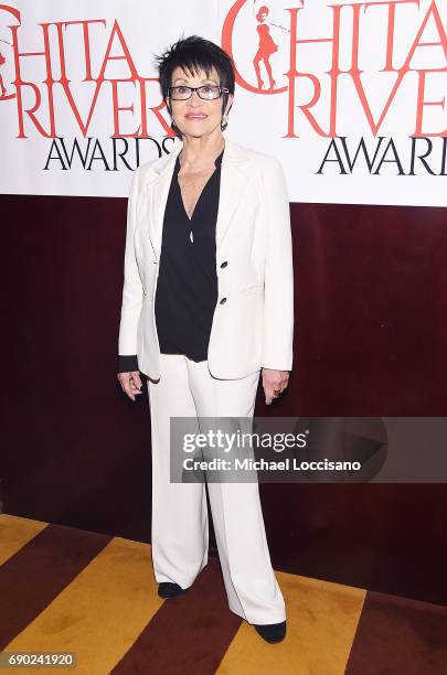 Actress and singer Chita Rivera attends the 2017 Chita Rivera Awards Nominees' Reception at The Lambs Club on May 30, 2017 in New York City.