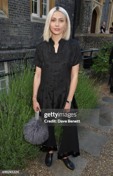 Charlie Siddick attends the ALEXACHUNG London Launch & Summer 17 Collection Reveal at the Danish Church of Saint Katharine on May 30, 2017 in London,...