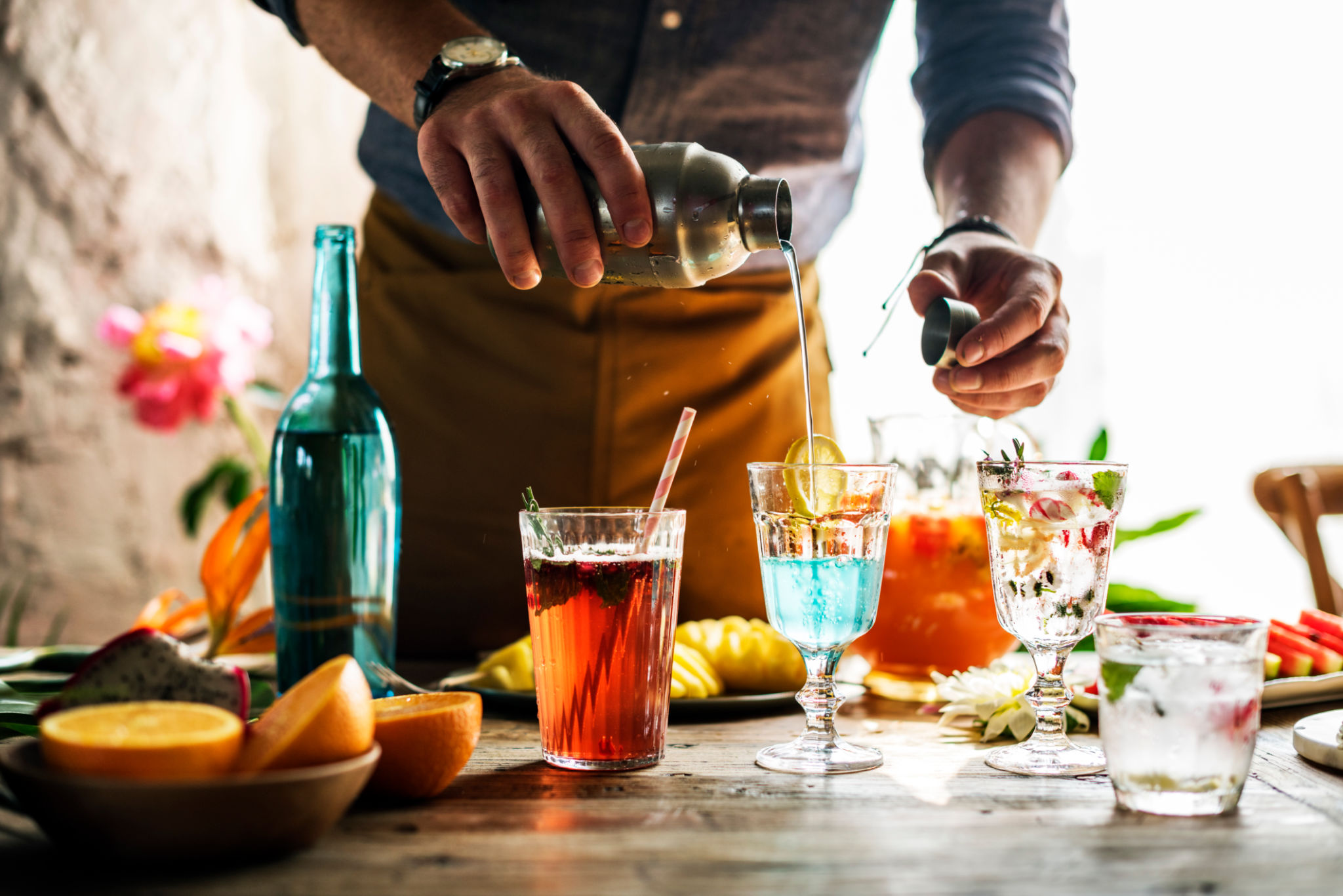 cocktail preparation