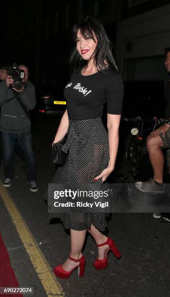 Daisy Lowe attends ALEXACHUNG afterparty at The Aviary Bar on May 30, 2017 in London, England.