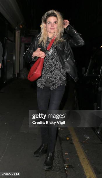 Alison Mosshart attends ALEXACHUNG afterparty at The Aviary Bar on May 30, 2017 in London, England.