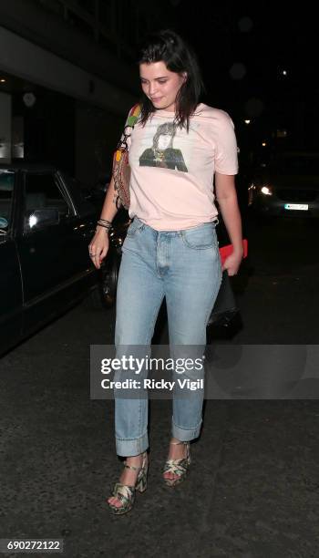 Pixie Geldof attends ALEXACHUNG afterparty at The Aviary Bar on May 30, 2017 in London, England.