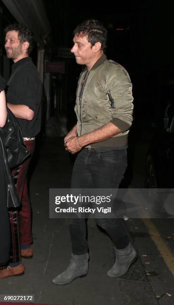 Jamie Hince attends ALEXACHUNG afterparty at The Aviary Bar on May 30, 2017 in London, England.
