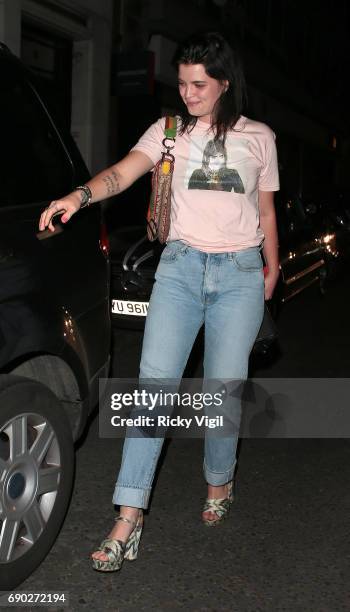 Pixie Geldof attends ALEXACHUNG afterparty at The Aviary Bar on May 30, 2017 in London, England.