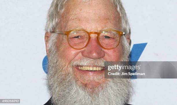 David Letterman hosts a conversation with senator Al Franken presented by 92nd Street Y on May 30, 2017 in New York City.