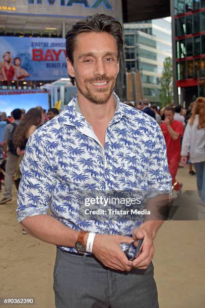 Philipp Christopher during the Baywatch European Premiere Party on May 31, 2017 in Berlin, Germany.