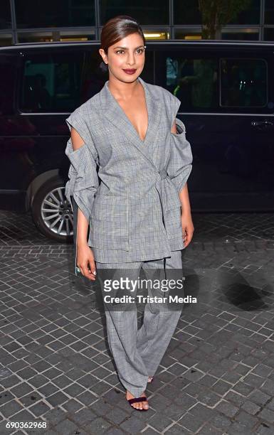 Indian actress Priyanka Chopra during the Baywatch European Premiere Party on May 31, 2017 in Berlin, Germany.