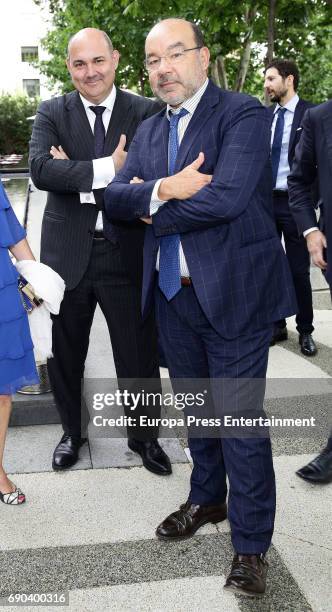 Angel Exposito attends Europa Press news agency 60th Anniversary at the Villa Magna hotel on May 30, 2017 in Madrid, Spain.