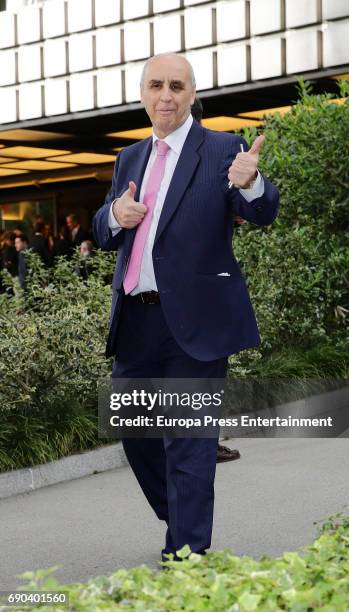 Paulino Guerra attends Europa Press news agency 60th Anniversary at the Villa Magna hotel on May 30, 2017 in Madrid, Spain.