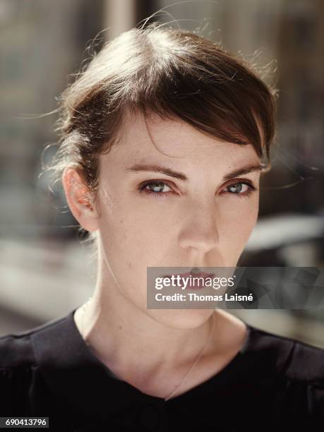 Film director Leonor Serraille is photographed on May 25, 2017 in Cannes, France.