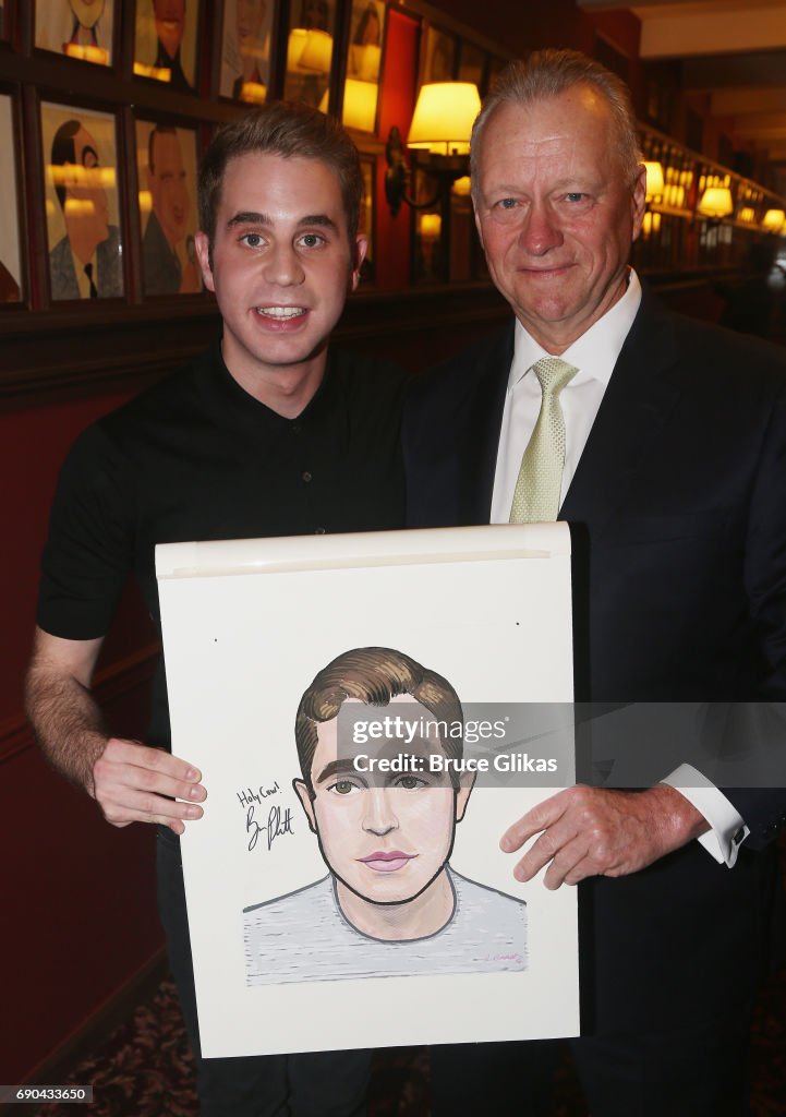 Ben Platt Joins Wall Of Caricatures At Sardi's