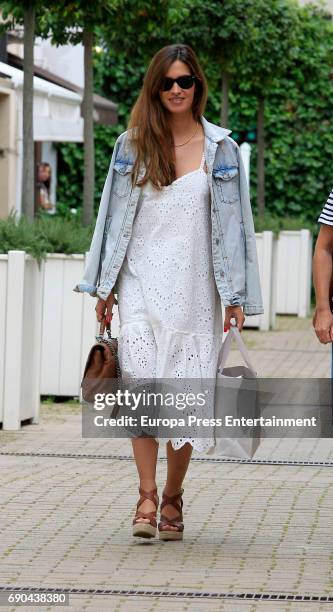 Sara Carbonero is seen on May 30, 2017 in Madrid, Spain.