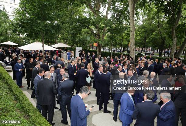 General view of Europa Press news agency 60th Anniversary at the Villa Magna hotel on May 30, 2017 in Madrid, Spain.