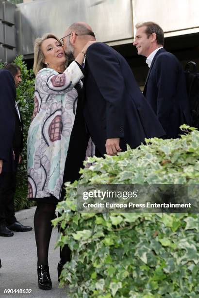 Esther Esteban attends Europa Press news agency 60th Anniversary at the Villa Magna hotel on May 30, 2017 in Madrid, Spain.