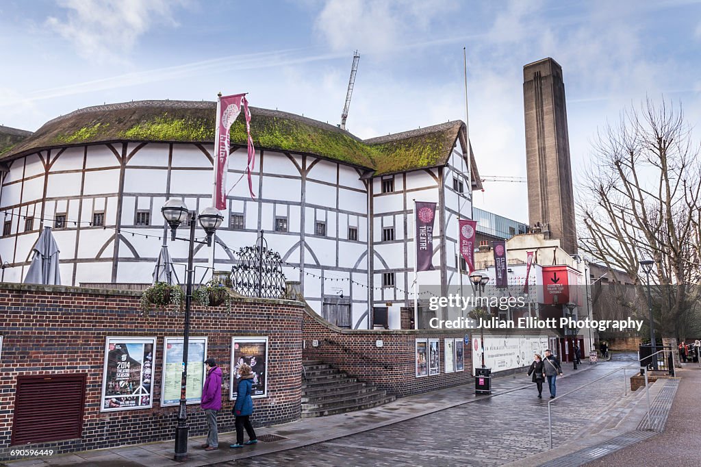 The Globe Theatre in London, UK.