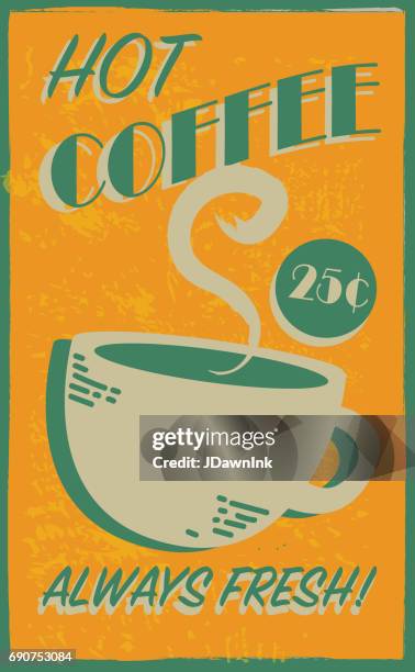 1,594 Vintage Coffee Signs Stock Photos, High-Res Pictures, and