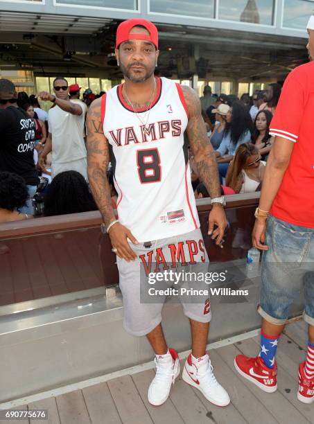 Rapper Jim Jones attends Memorial Sunday Day Party Hosted By Angela Simmons and Jim Jones at Suite Lounge on May 28, 2017 in Atlanta, Georgia.