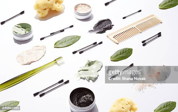 natural beauty products - natural ingredients stock pictures, royalty-free photos & images