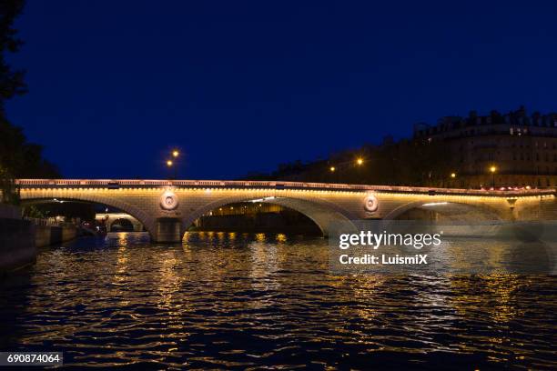 paris - anochecer stockfoto's en -beelden