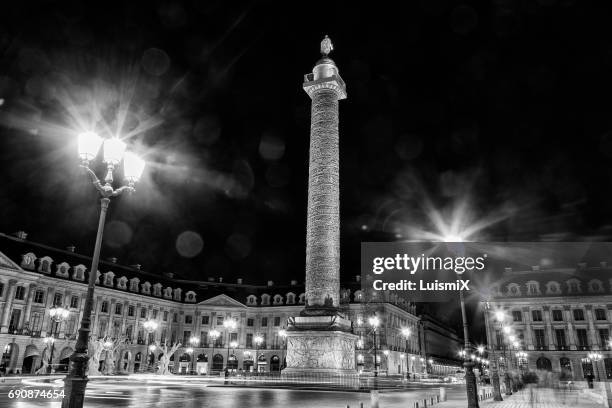 paris - columna imagens e fotografias de stock