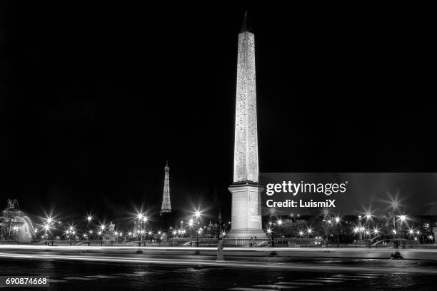 paris - anochecer stockfoto's en -beelden