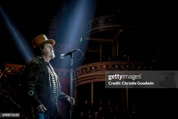 Zucchero performs on stage at the Royal Albert Hall on 21 October 2016 in London, United Kingdom.