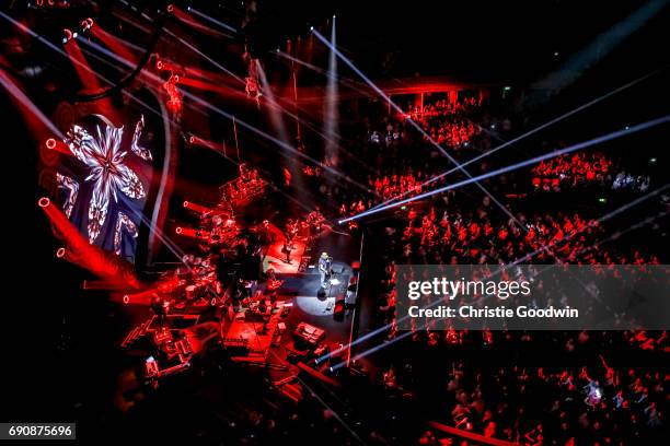 Zucchero performs on stage at the Royal Albert Hall on 21 October 2016 in London, United Kingdom.