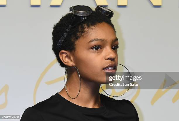 Selah Marley attends the CHANEL Metiers D'art Collection Paris Cosmopolite show at the Tsunamachi Mitsui Club on May 31, 2017 in Tokyo, Japan.