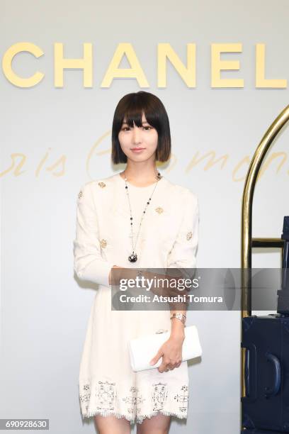 Dancer Nozomi Iijima attends the CHANEL Metiers D'art Collection Paris Cosmopolite show at the Tsunamachi Mitsui Club on May 31, 2017 in Tokyo, Japan.