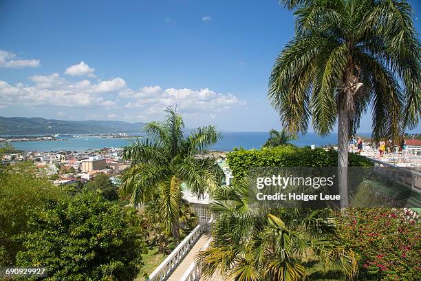 view from richmond hill - jamaicano fotografías e imágenes de stock